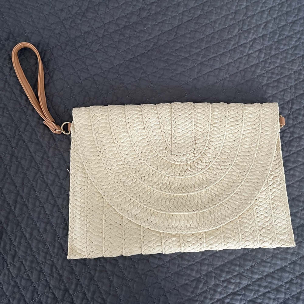 Clutch Bag - Cream